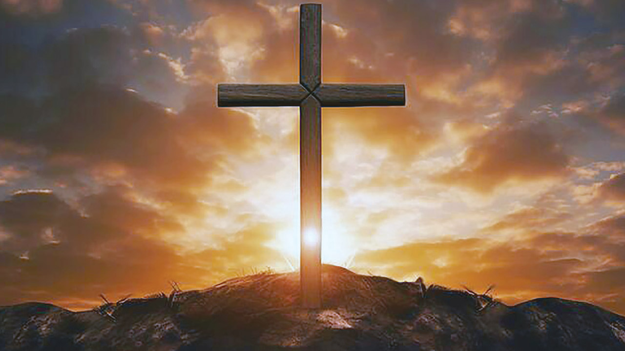 Rest is found in the cross 
